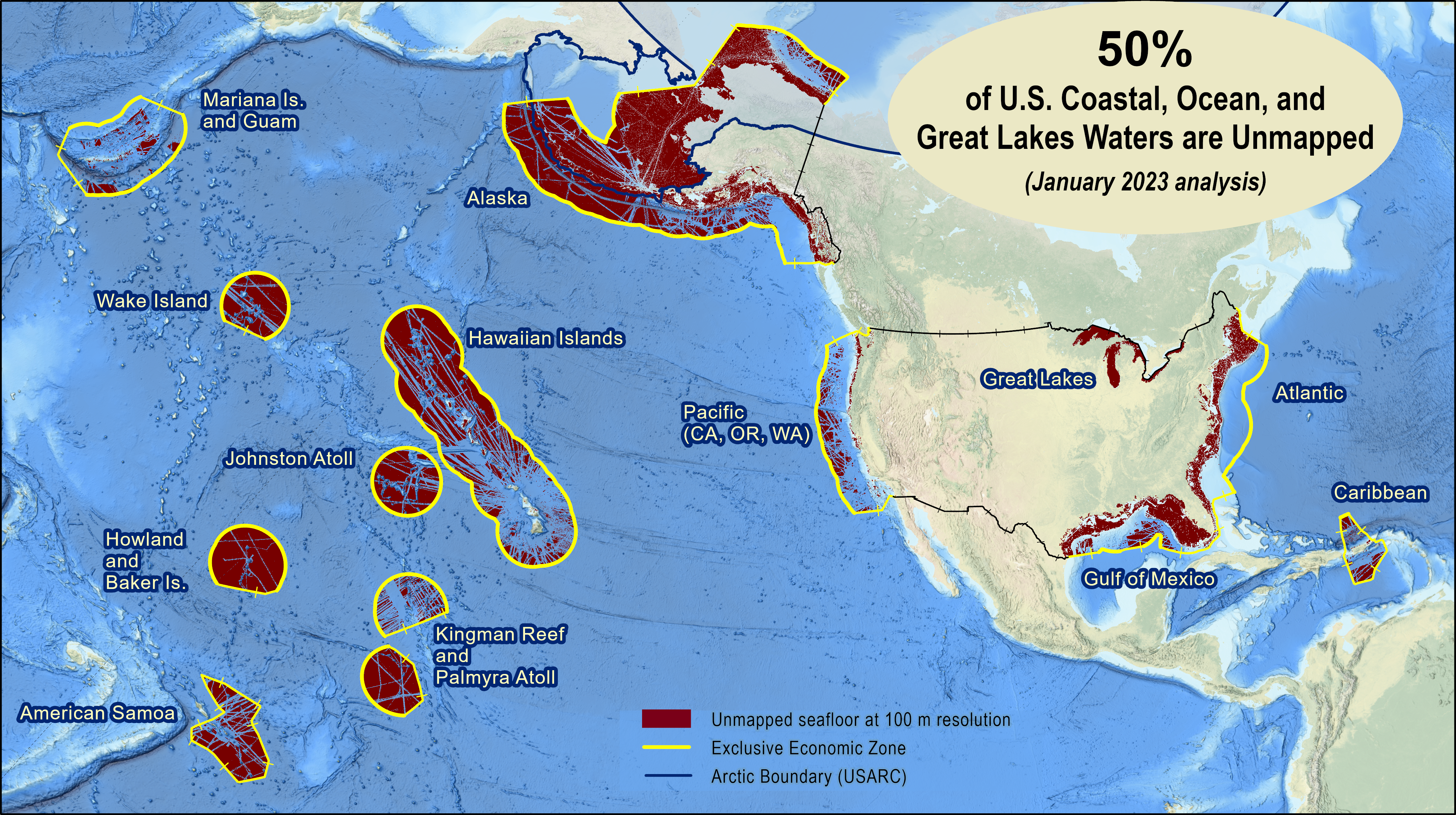 New global initiatives announced for mapping the entire ocean floor